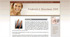 Desktop Screenshot of fheiselmandds.com