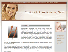 Tablet Screenshot of fheiselmandds.com